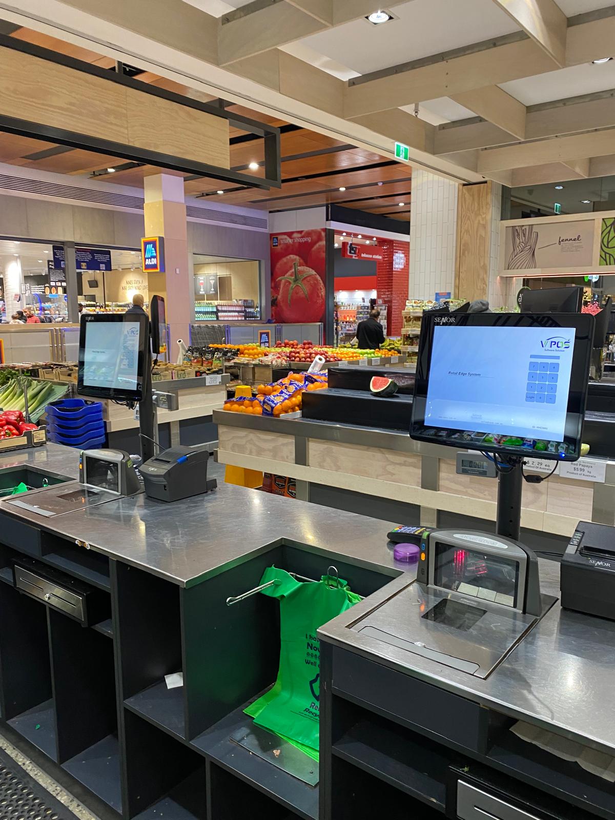 Retail Edge POS system with no monthly software fees for an Australian business